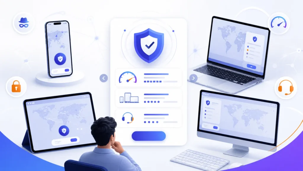 انتخاب فیلترشکن امن برای موبایل، تبلت و کامپیوتر
