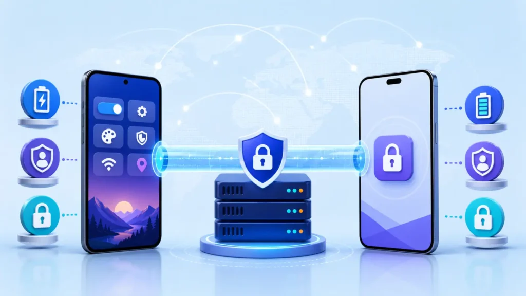 مقایسه انتخاب وی‌پی‌ان موبایل برای اندروید و آیفون
