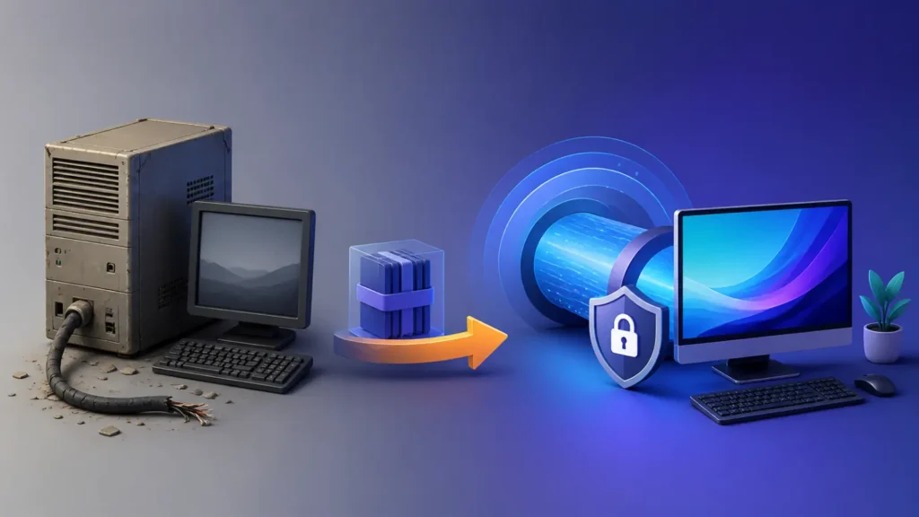 مهاجرت از کریو قدیمی ویندوز به اتصال امن و به‌روز
