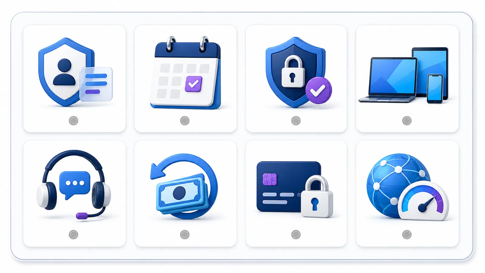 هشت معیار ارزیابی اعتبار، امنیت، پرداخت، پشتیبانی و کیفیت سایت وی‌پی‌ان